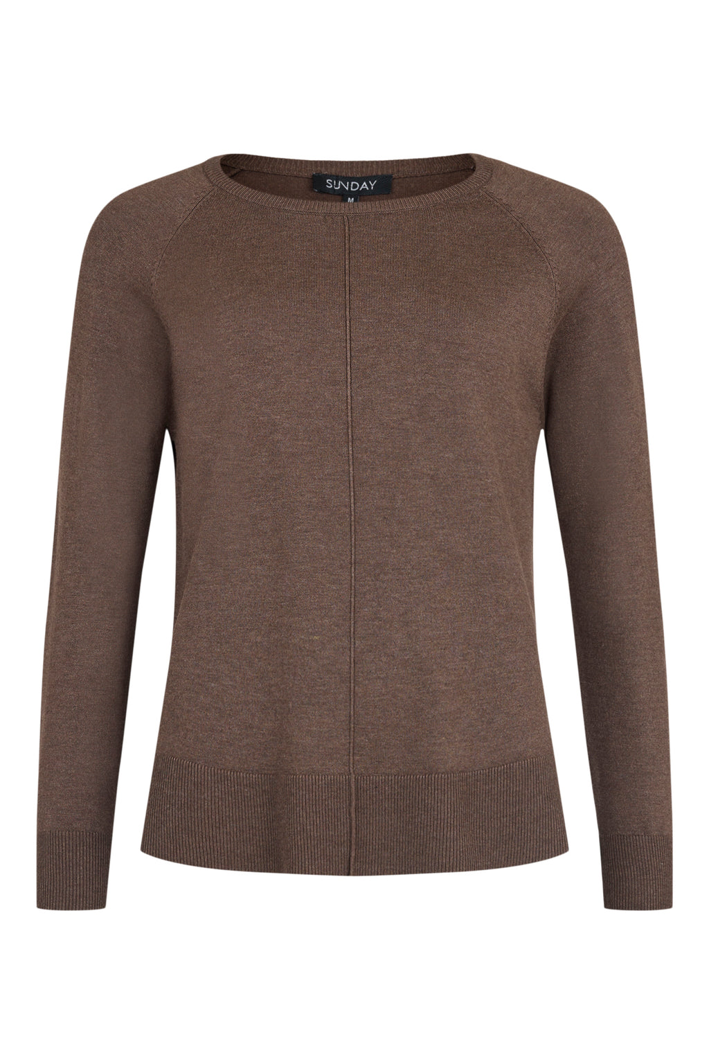 Sunday Essential Crew Neck Melange Basic Jumper 6417