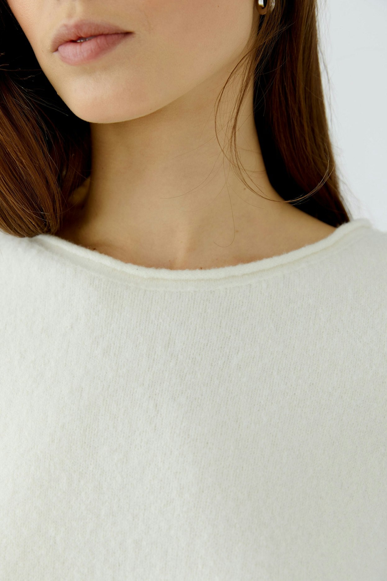 Oui 97968 Off White Jumper
