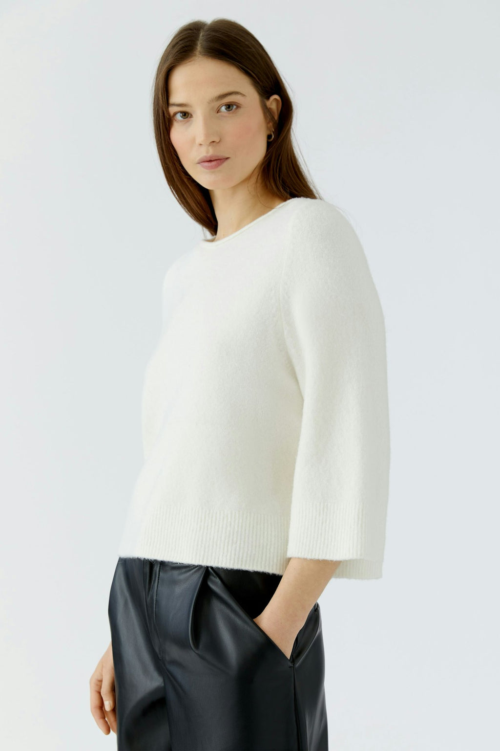 Oui 97968 Off White Jumper
