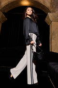 Monari - Straight-Leg Trousers with Side Stripe