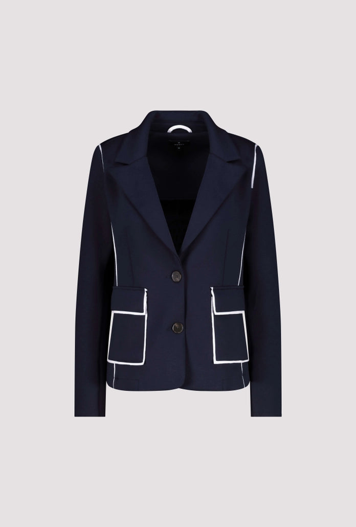 Monari 410482 Navy Classic Sweat Blazer