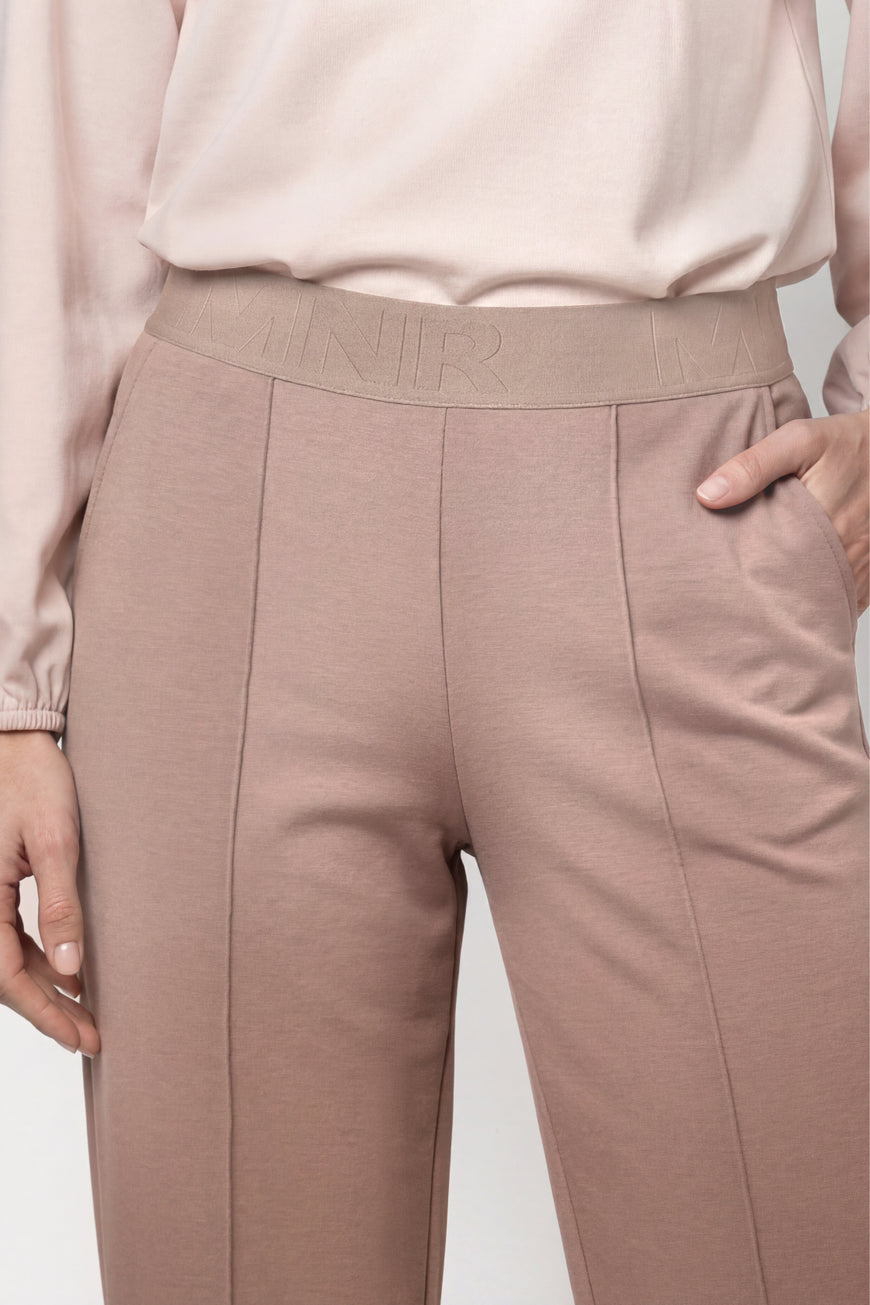 Monari 810117 Bella Basic Regular Wide Leg Trousers
