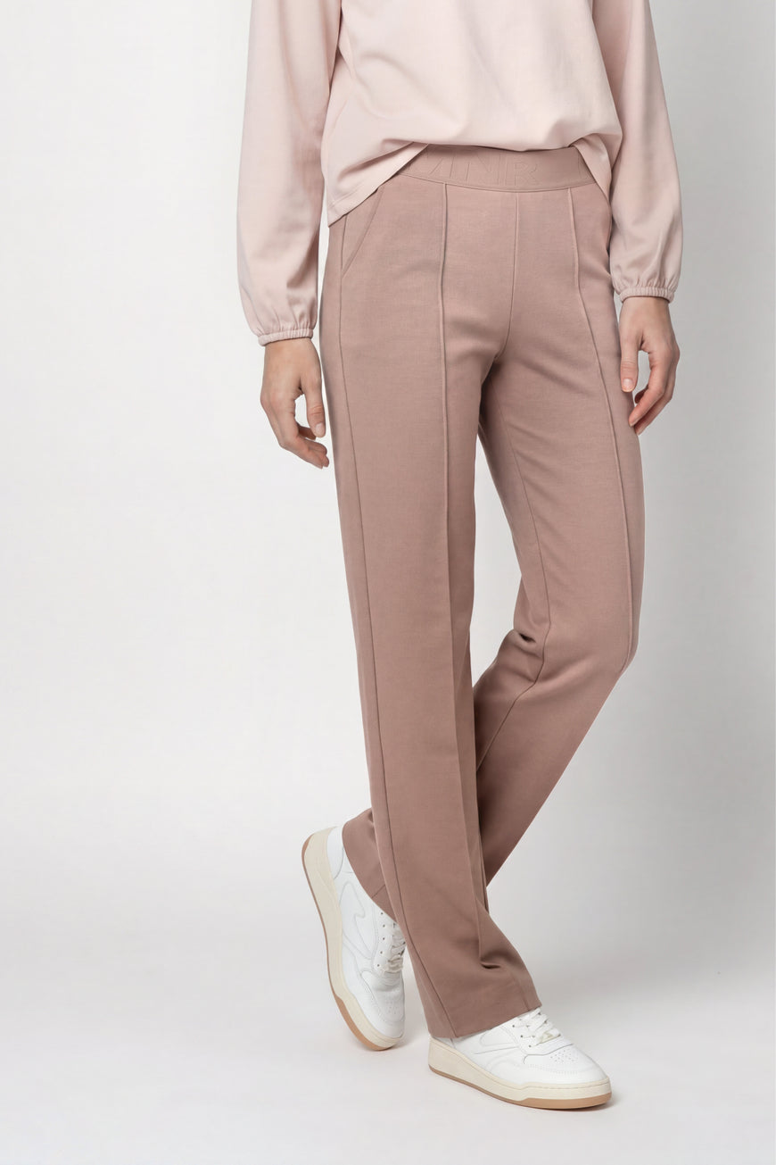 Monari 810117 Bella Basic Regular Wide Leg Trousers