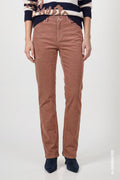 Monari 810576 Tiramisu Brown Straight Cord Trousers
