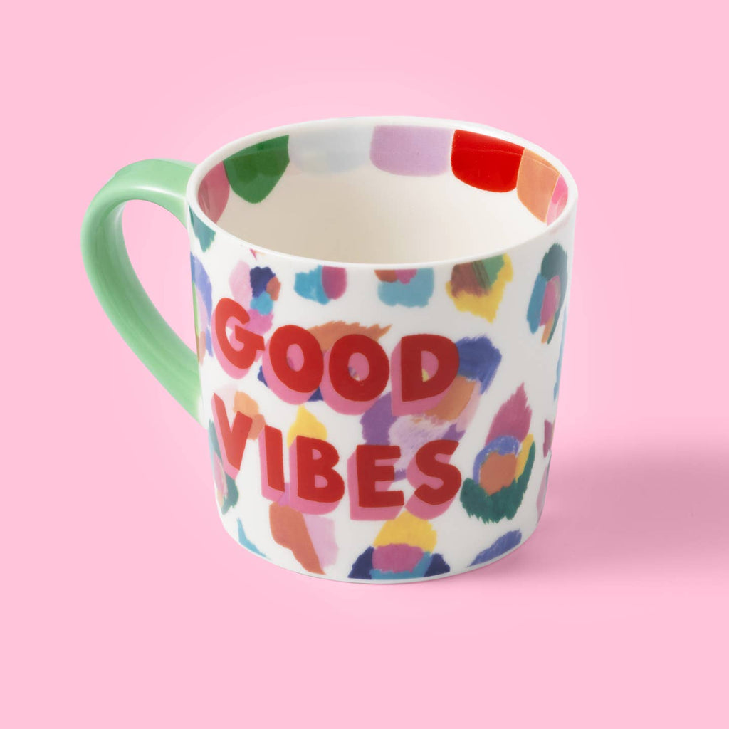 Eleaner Bowmer Painted Leopard Mug