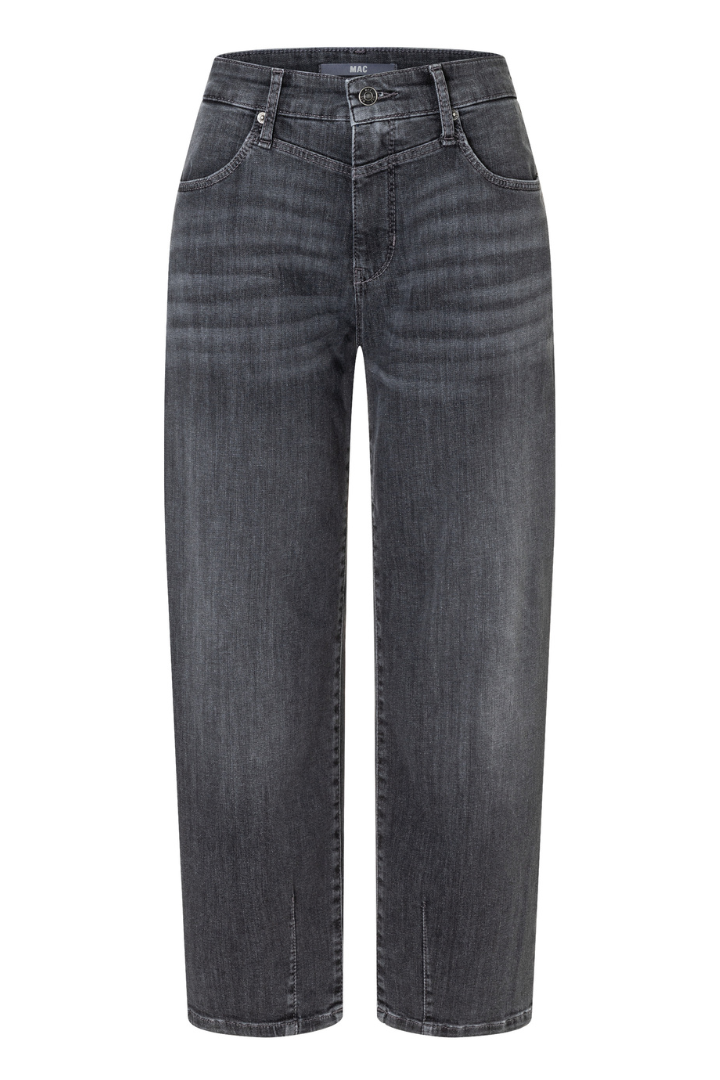 Mac Bobbie 27L Fashion Rinsed Relaxed Fit Barrel Leg Jeans