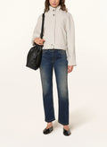 Mac Carrie Stormy Mid Blue 30" Straight Leg Jean 5954-90