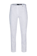 Robell BELLA Jacquard Pull on Relax Fit 7/8 Length Very Stretchy Trouser 51560-54401