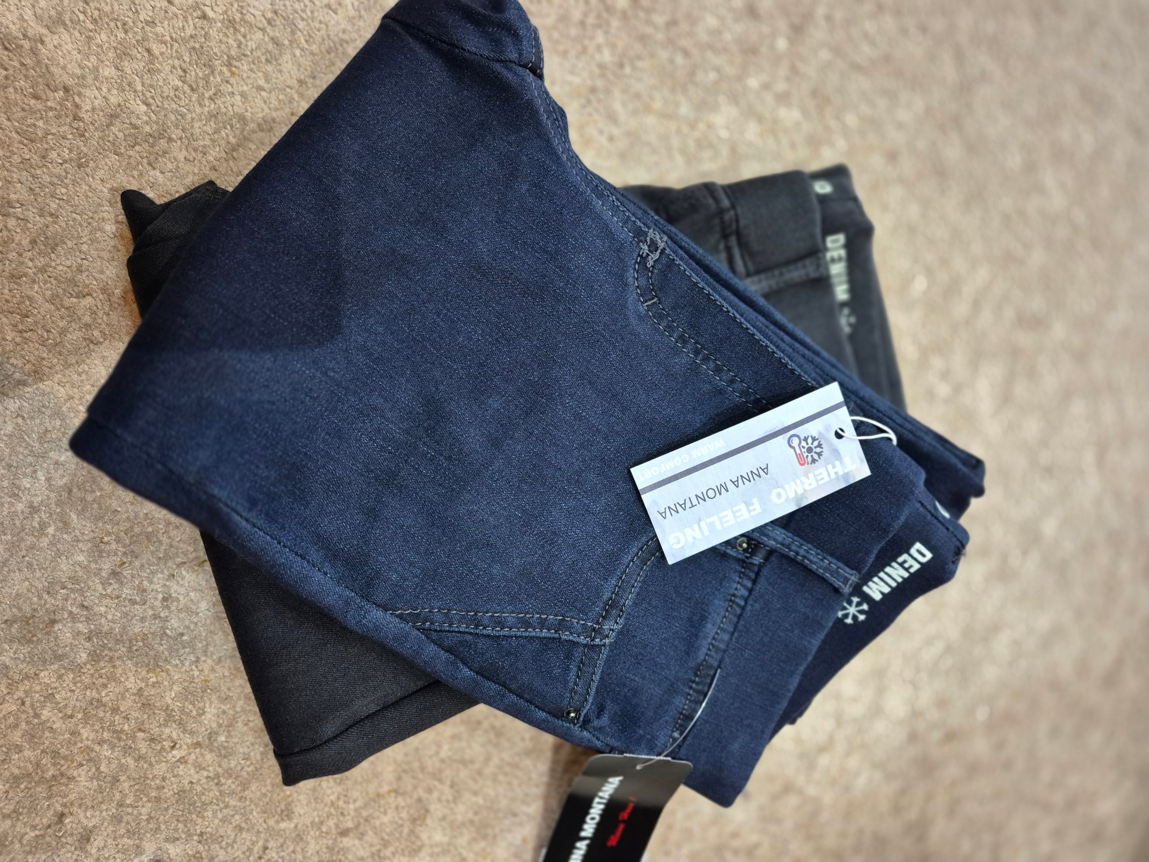 Anna Montana - Angelika Thermo Denim Trouser
