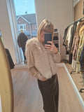 Sunday 66740 Grey Fake Fur Waistcoat