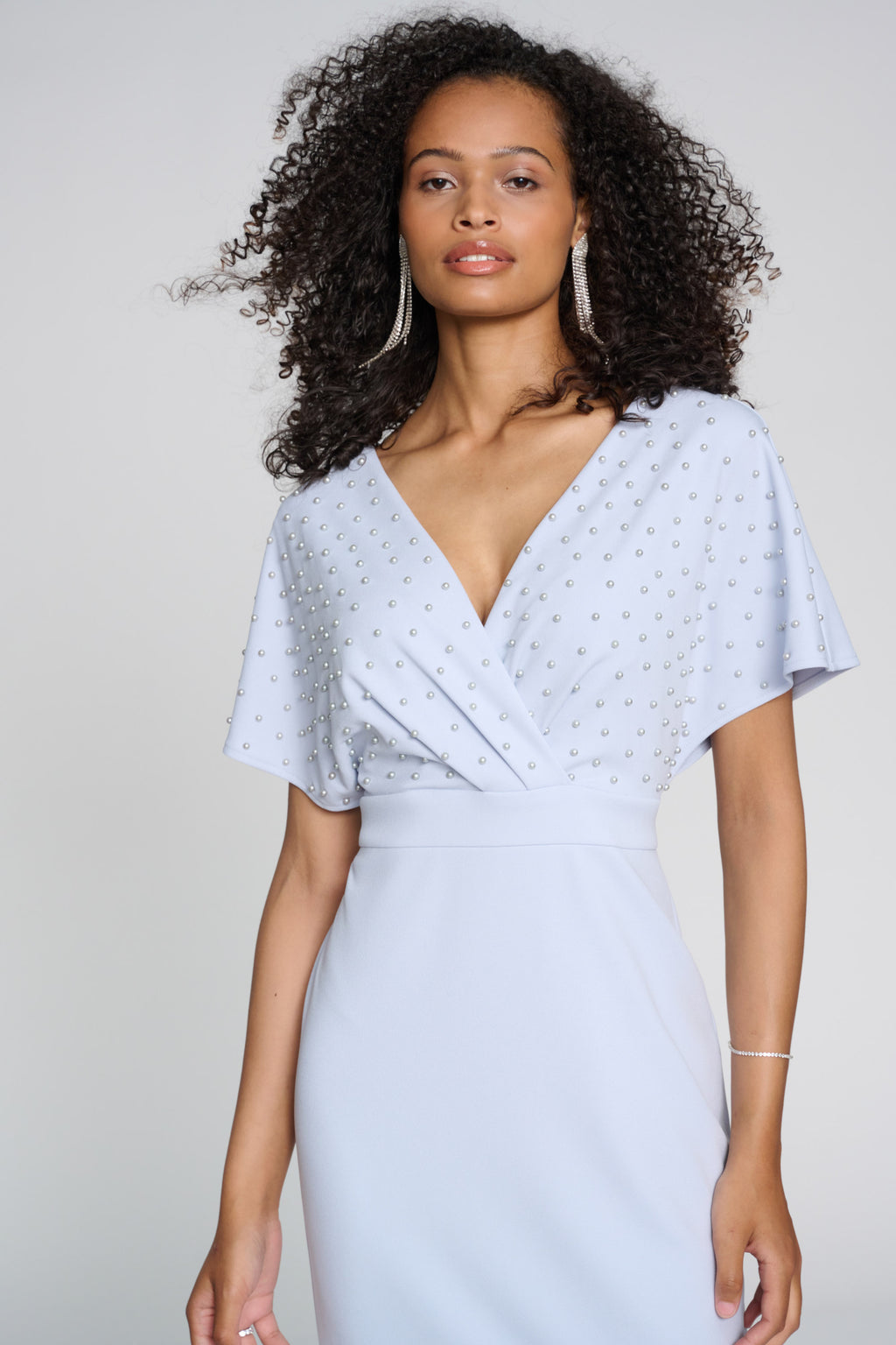 Joseph Ribkoff - Navy beaded top dress - Martha V 