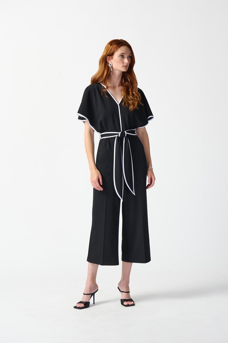 Joseph Ribkoff - Black tie Jumpsuit - Martha V 