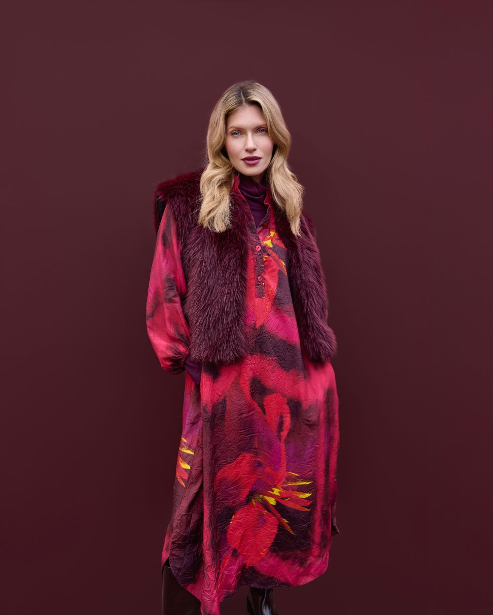 Noen - Faux Fur Waistcoat
