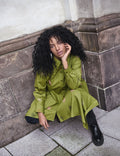 Noen - Green Funky Embroidered Shirt