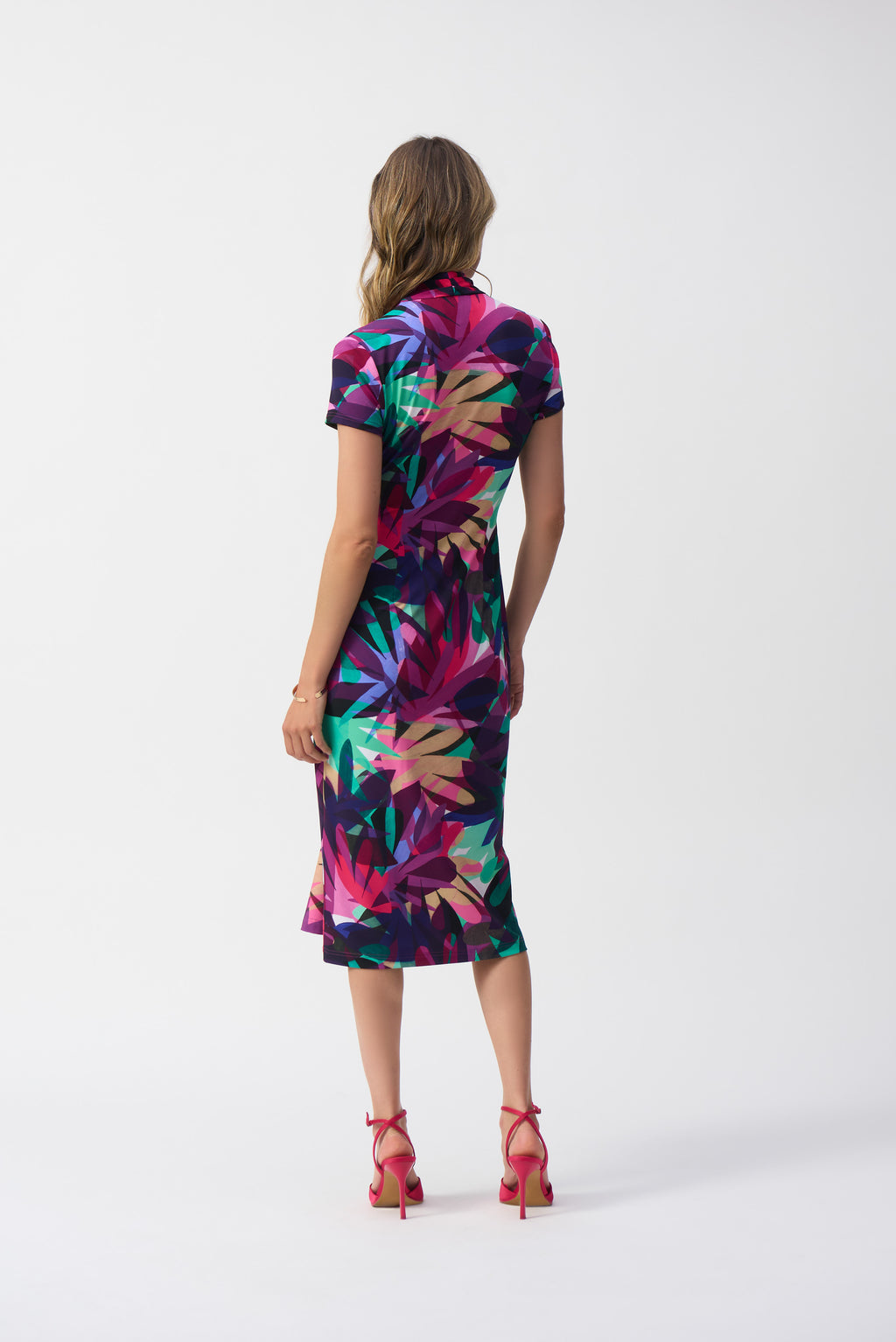 Joseph Ribkoff - Multi coloured Fitted Dress