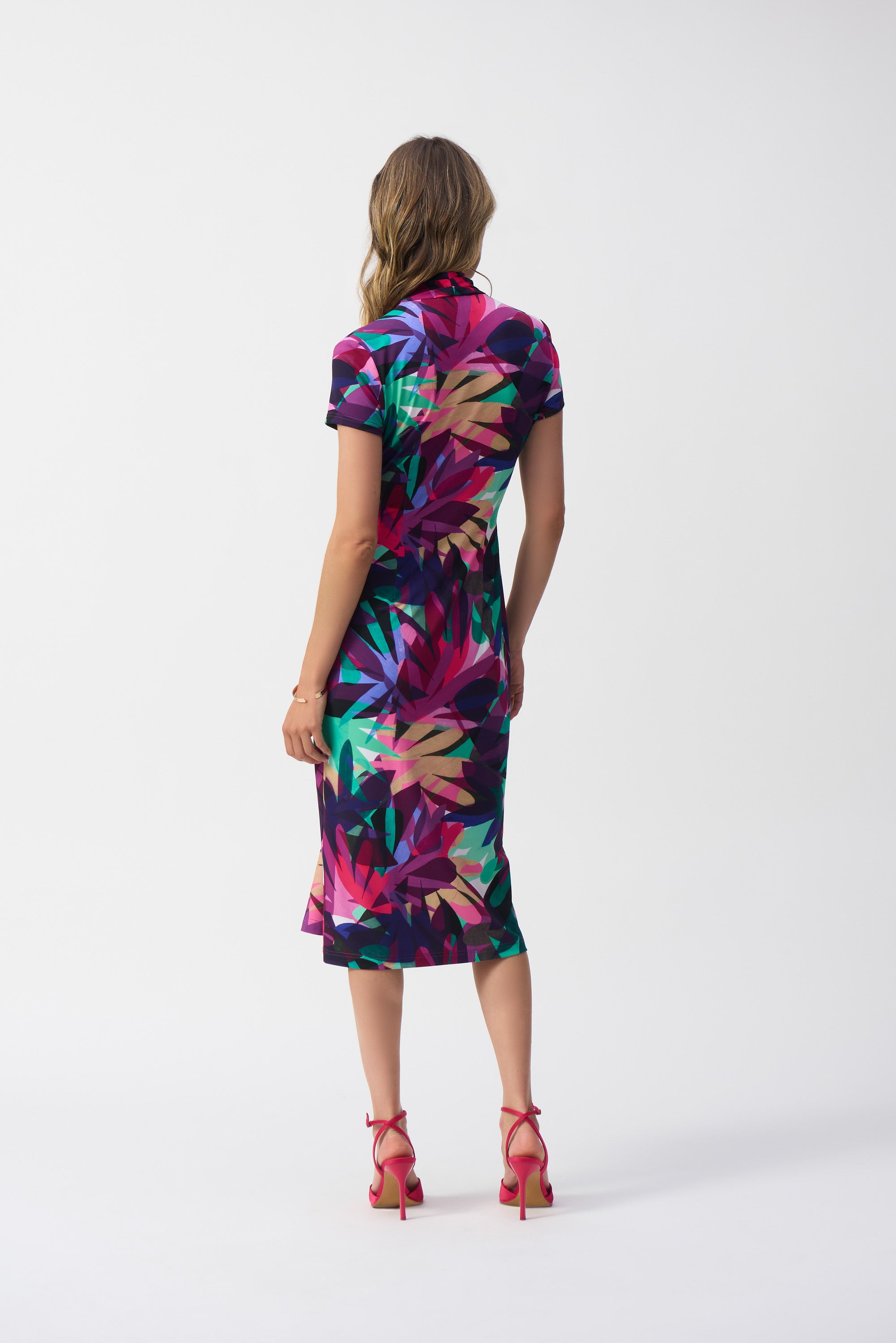 Joseph Ribkoff - Multi coloured Fitted Dress