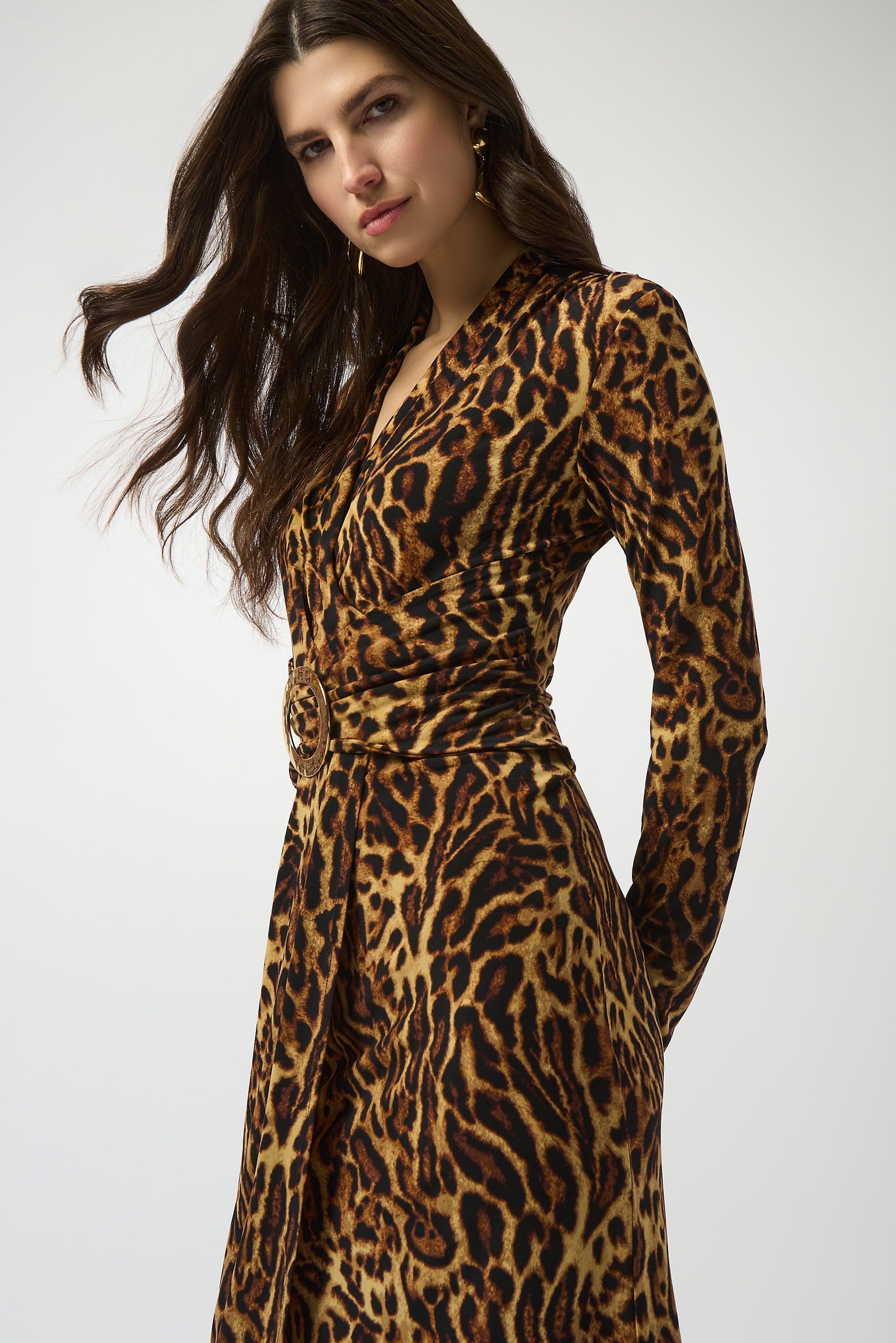Joseph Ribkoff - Animal Print Occasion Dress