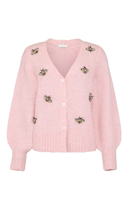 Noen 87207 Wild Rose Beaded Oversized Cardigan