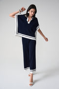 Joseph Ribkoff 261941 Navy Nautical Top