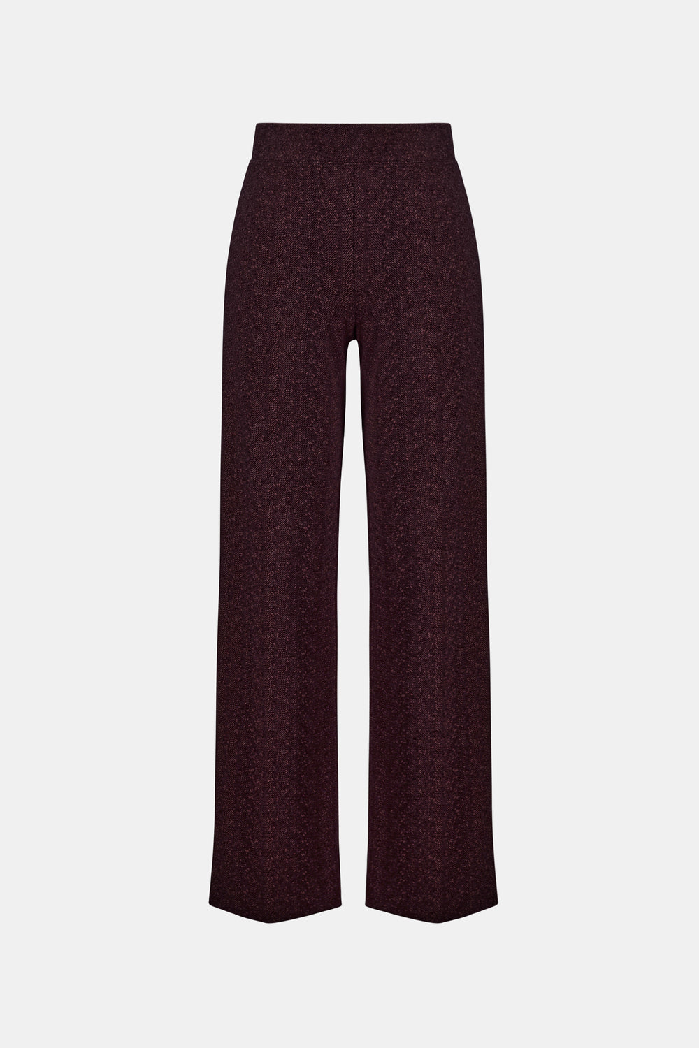Joseph Ribkoff 263081 Pull on Mulberry Tweed Smart Trouser
