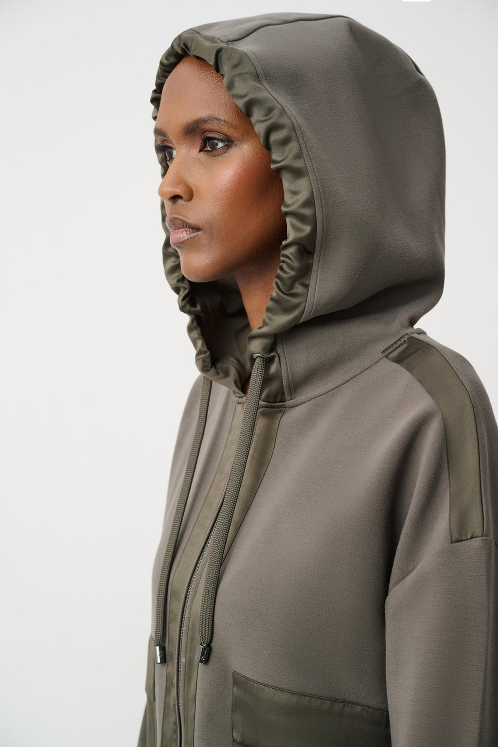 Joseph Ribkoff 263624 Sporty Jersey Avocado Travel Top