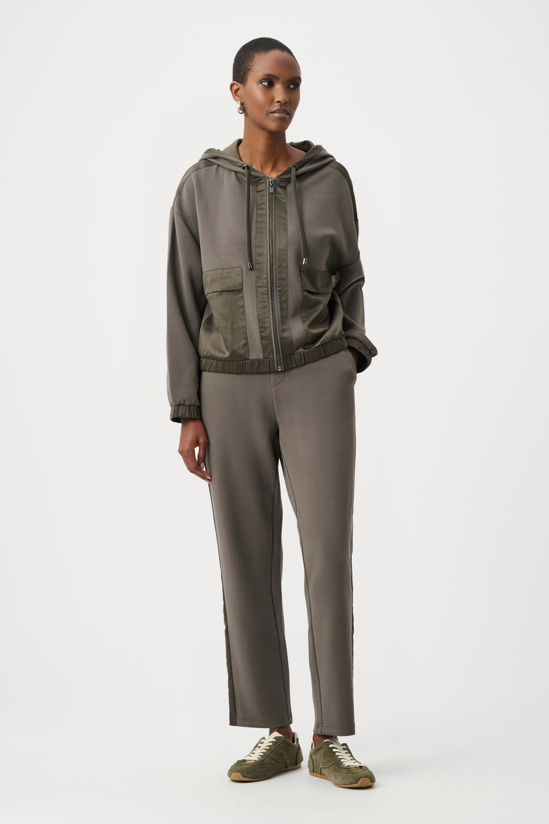 Joseph Ribkoff 263624 Sporty Jersey Avocado Travel Top