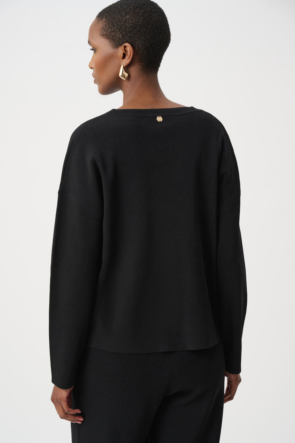 Joseph Ribkoff 263961 Black Studded Jumper