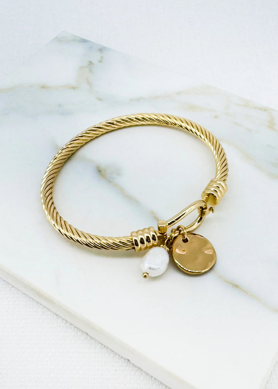 Envy 4781 Loop Charm Bangle