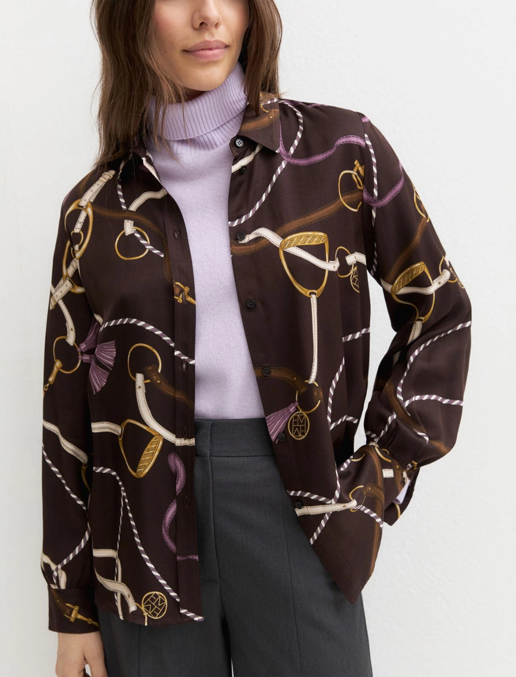Emme Horse Stirrup Printed Shirt