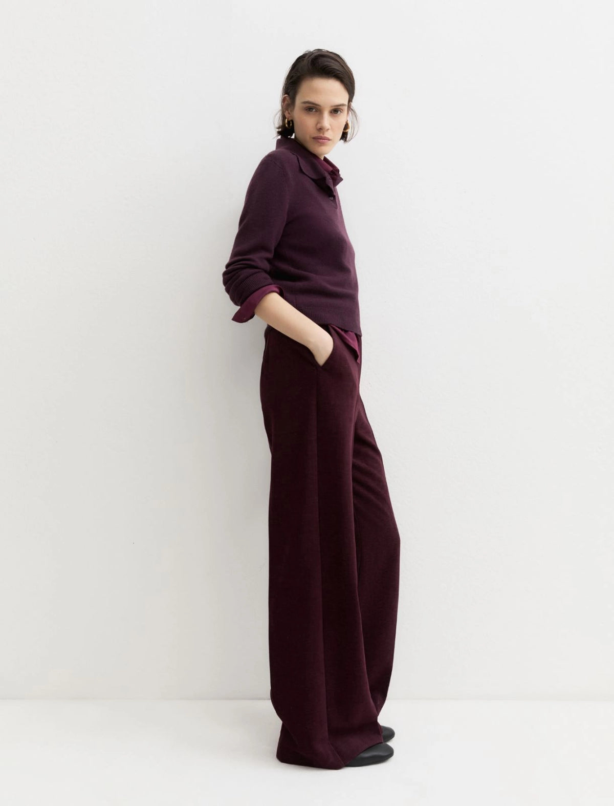 Emme Purple Tailored Blazer Jacket