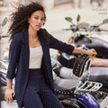 Frank Lyman - Navy Sparkle Evening Jacket