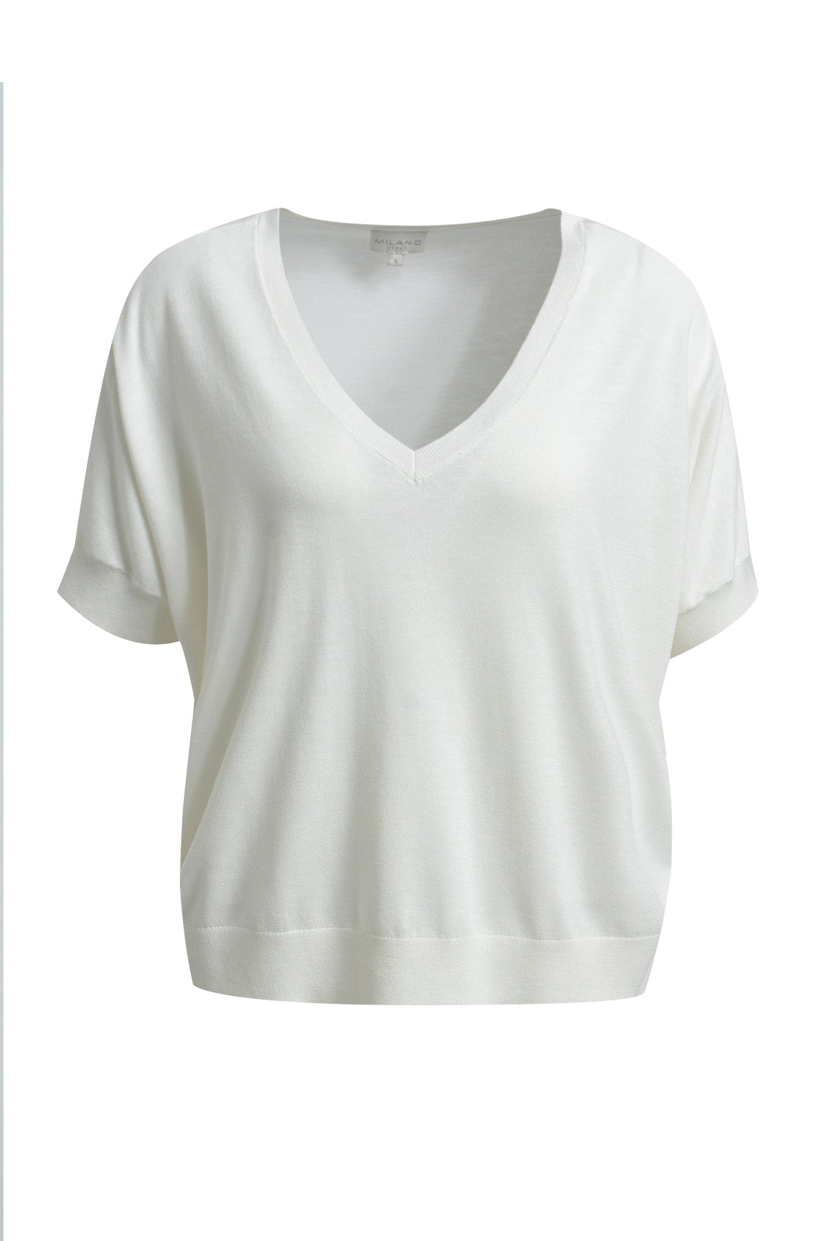 Milano Italy 6254909156 V Neck Sleeveless Jumper