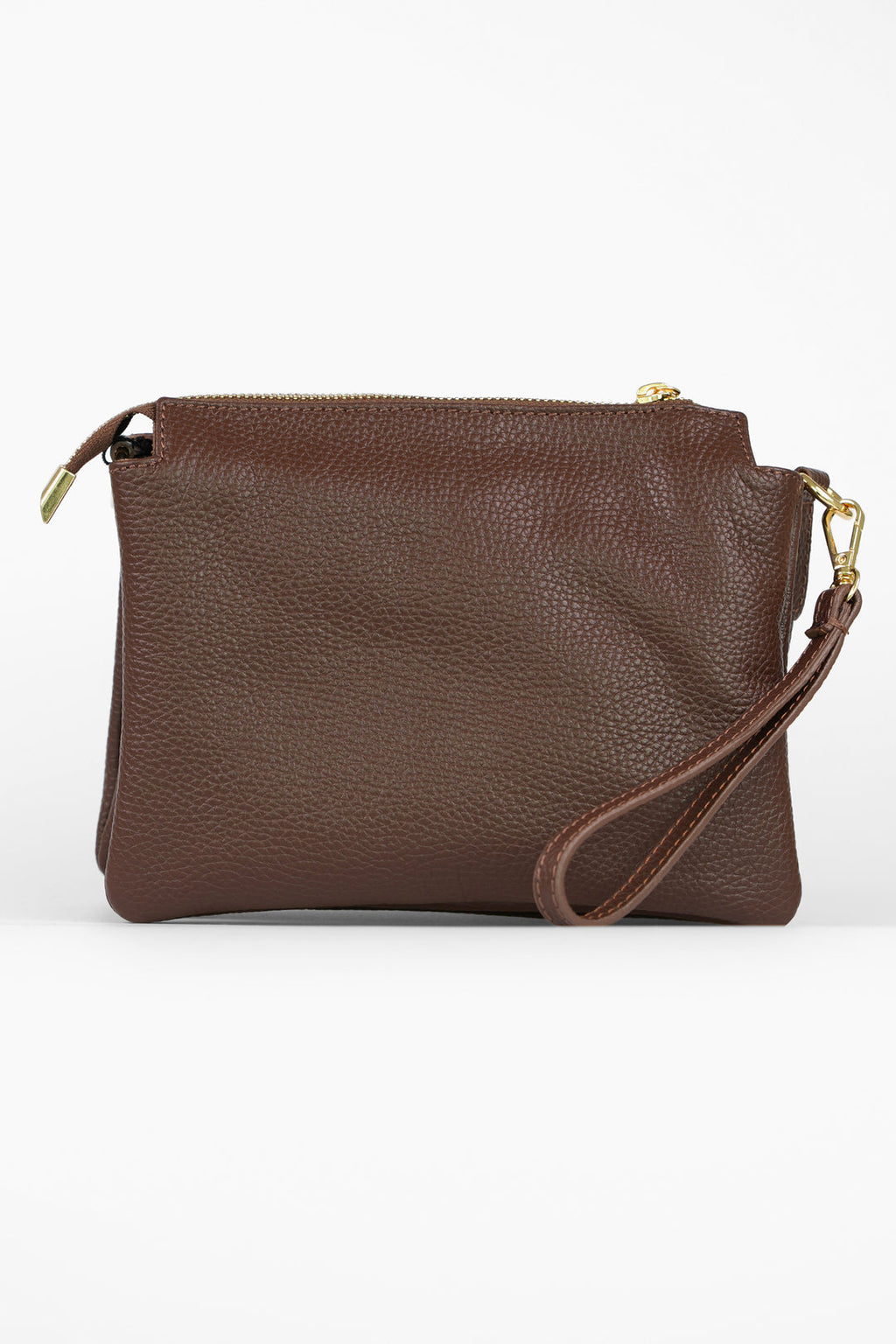 MSH - Triple Section Leather Bag