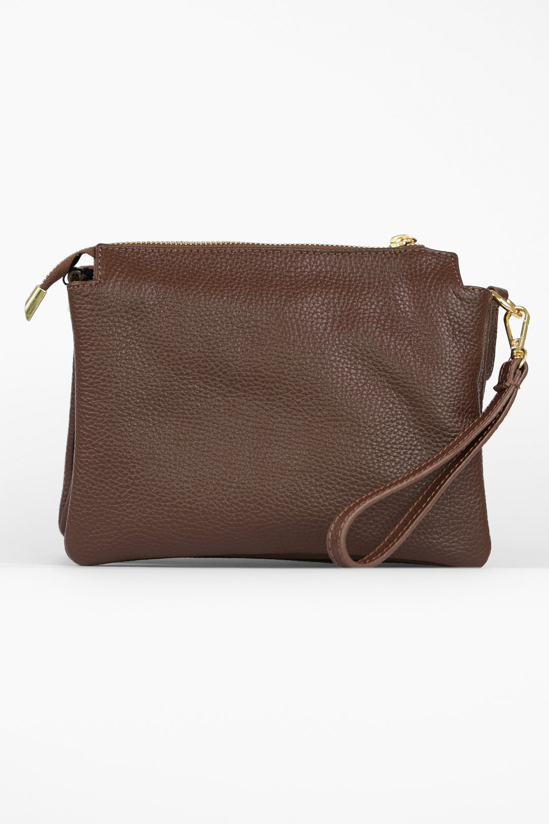 MSH - Triple Section Leather Bag
