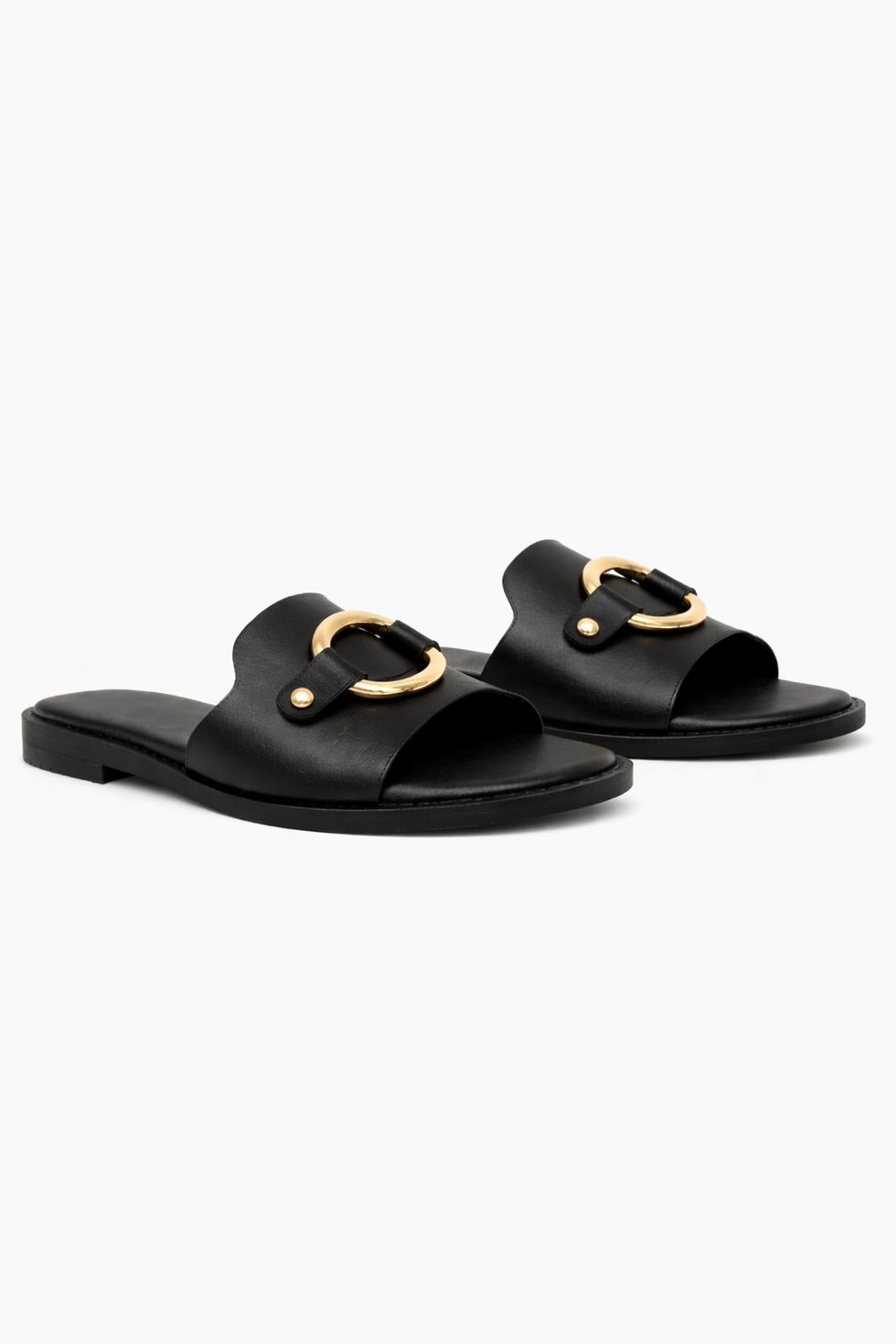 Nekane YQ.YEN 000013 Flat Sandal With Circular  Hardware