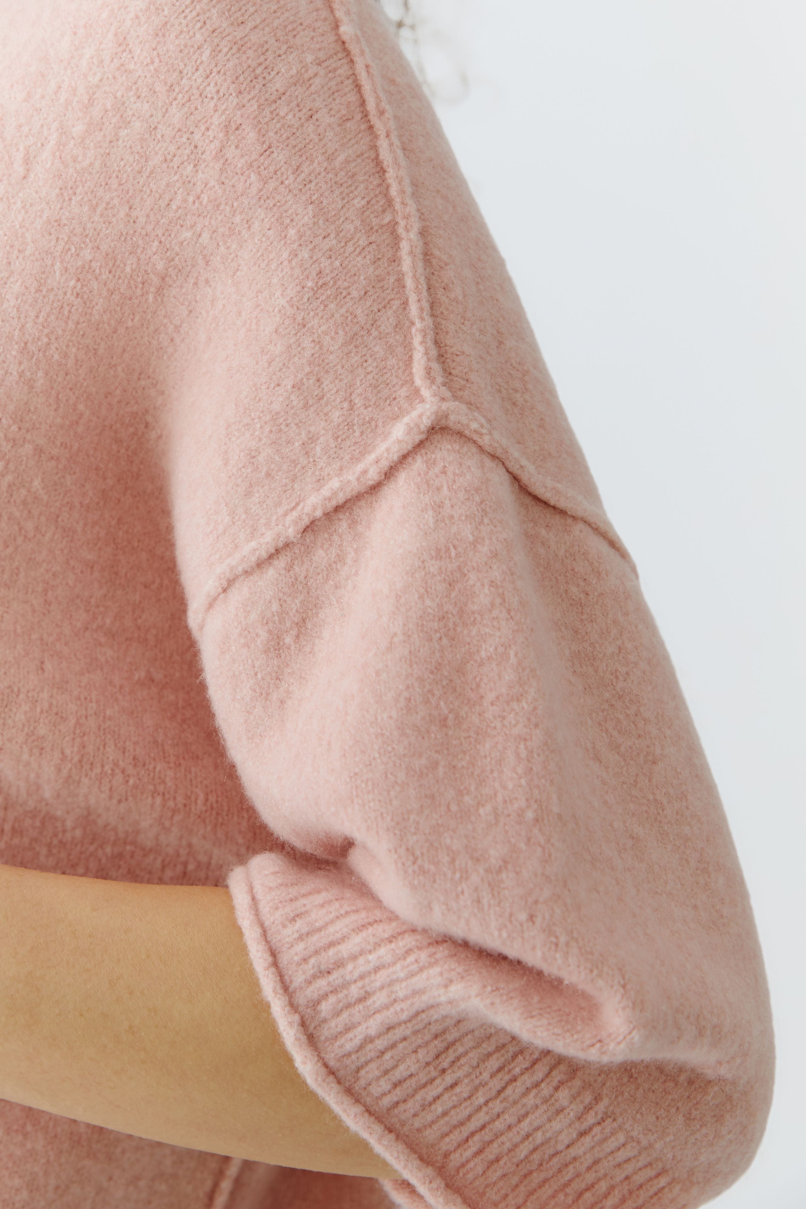 Oui 96769 Rose Pink Boxy Jumper