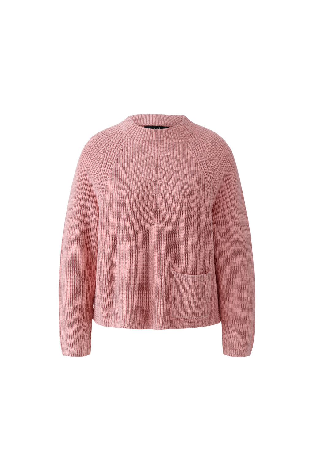 Oui 97991 Long Sleeves Rose Pink Jumper