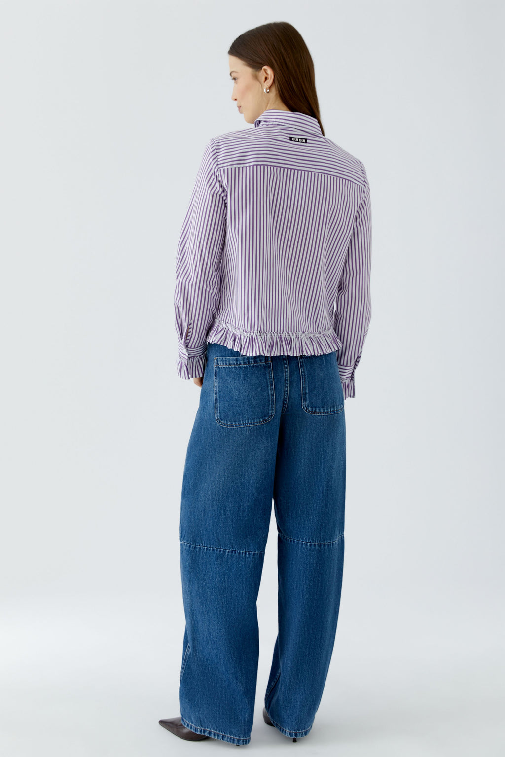 Oui 99104 Violet Shirt Blouse