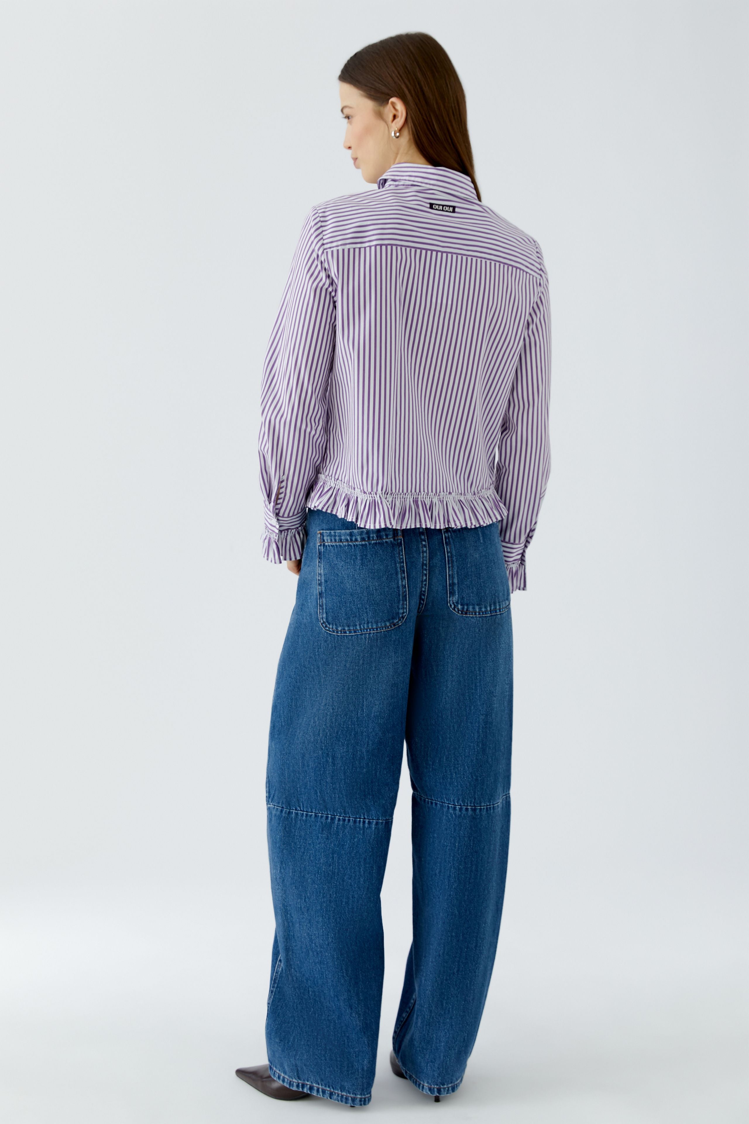 Oui 99104 Violet Shirt Blouse