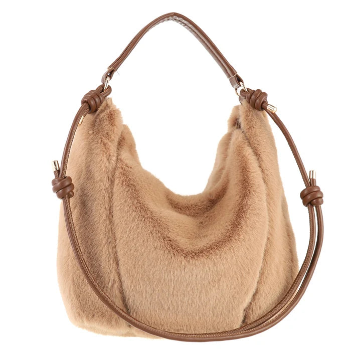 Park Lane Teddy Bear Fur Bag BAG94