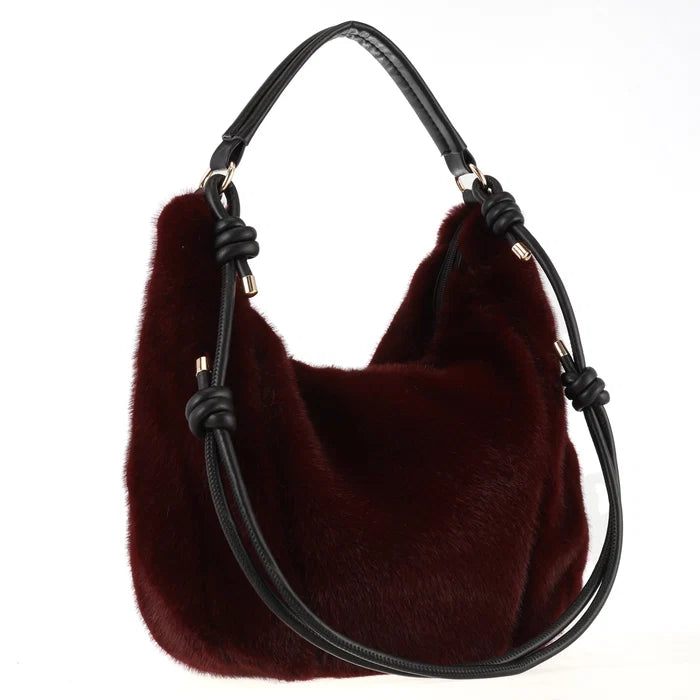 Park Lane Teddy Bear Fur Bag BAG94