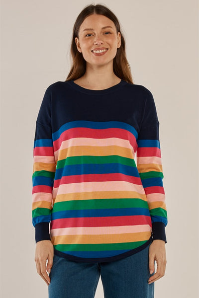 Betty Basic BB425 Sophie Multi Color Knit Jumper