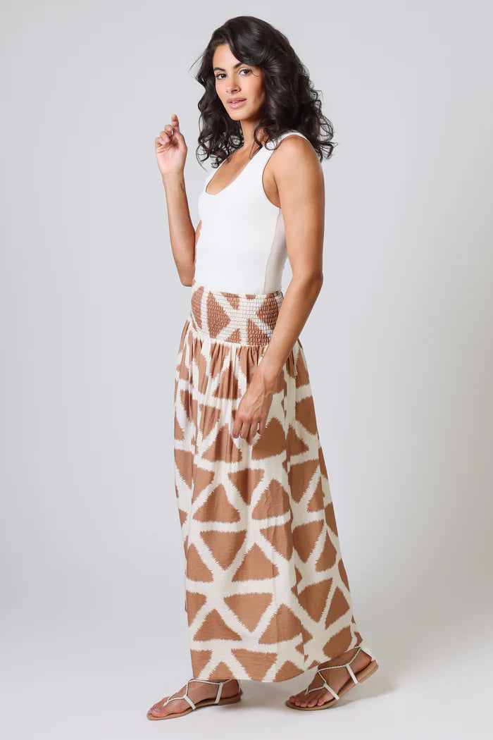 Traffic People Broken Promises Aurora Printed Skirt