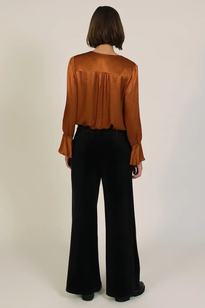 Traffic People 13207001 Black Velvet Cord Trouser
