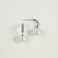 Dante - Pearl drop stud earrings