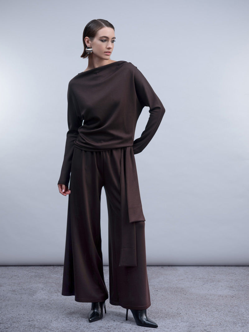 Haako H2029 Chocolate Brown Jumper