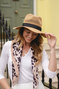 Park Lane HAT86 Natural Paper Sun Hat