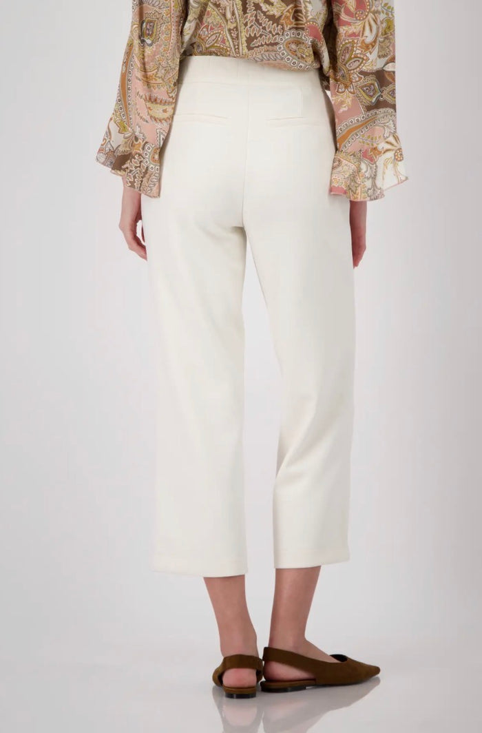 Monari 410769 Marble Basic Trouser Wide Leg 7/8 Lengh