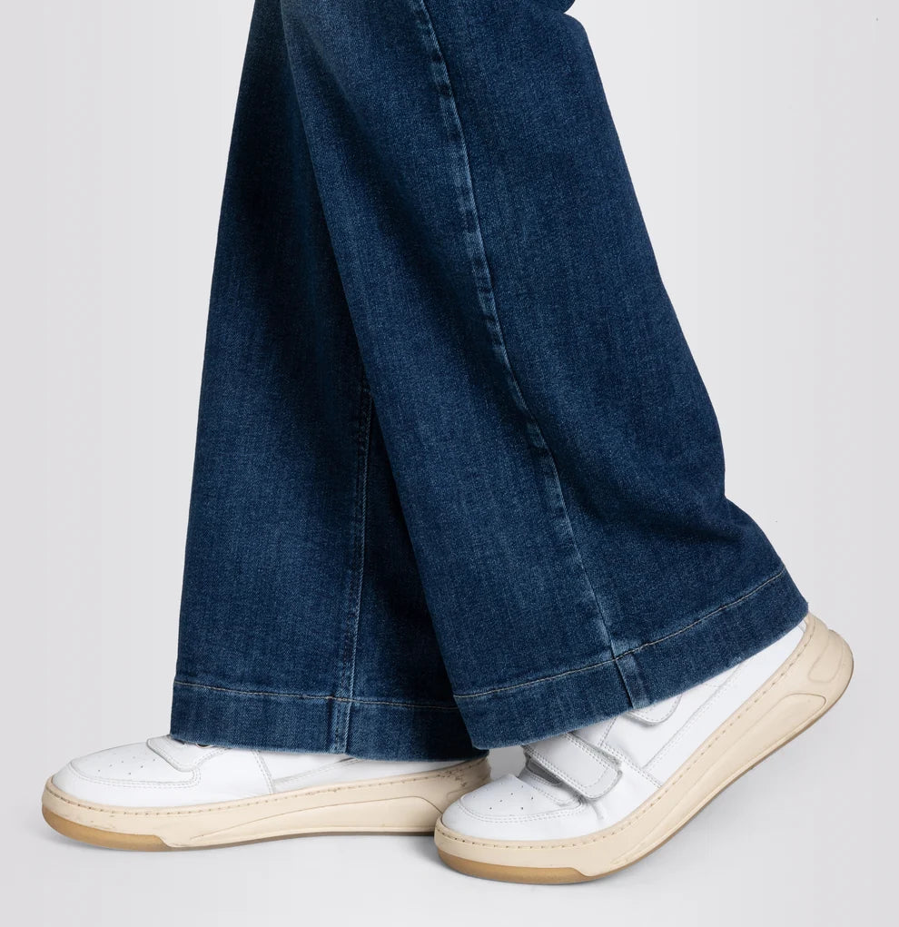 Mac 5439 Dream Wide Leg Authentic Blue Denim