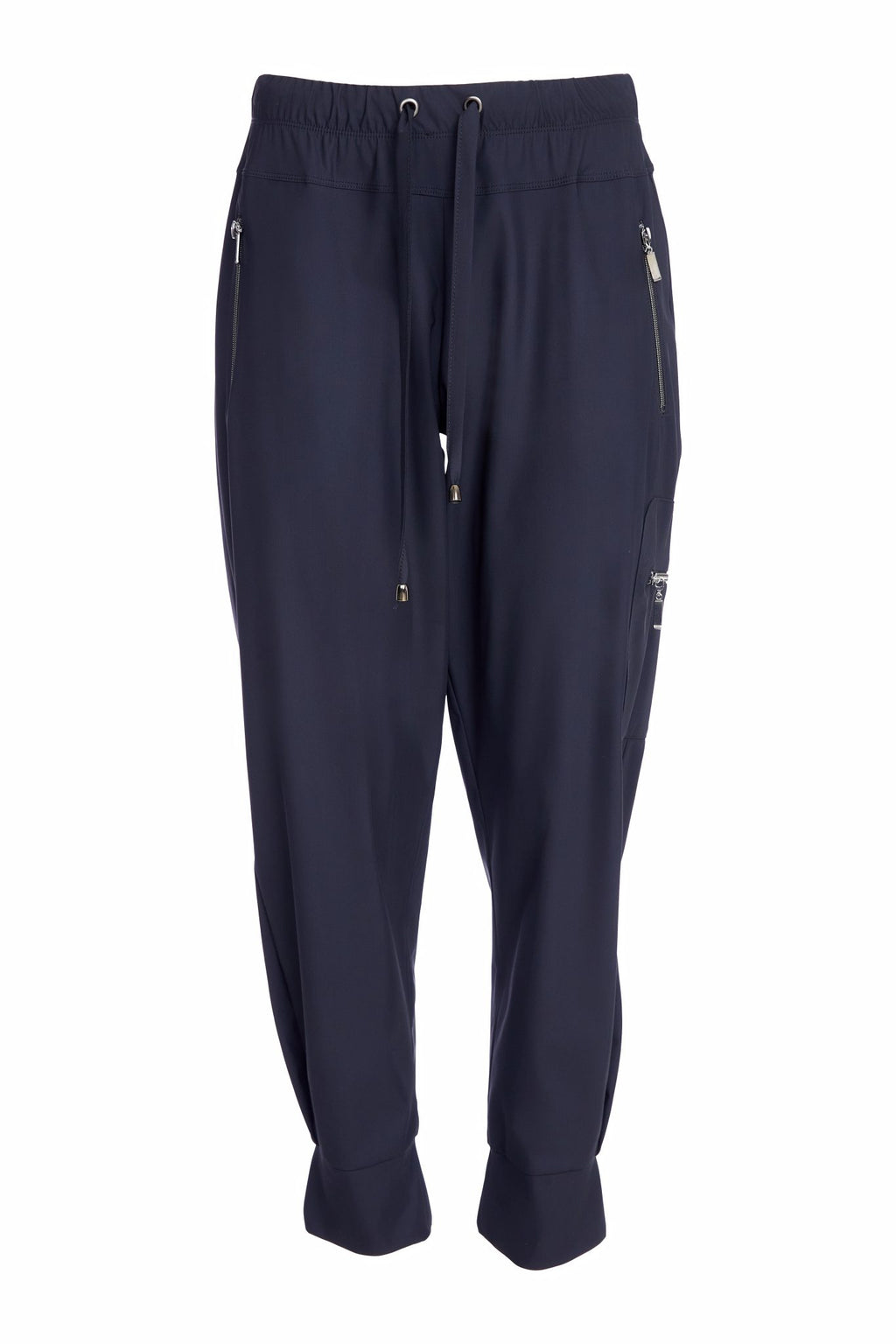 Naya - Zip Cuff Travel Fabric Sporty Trouser